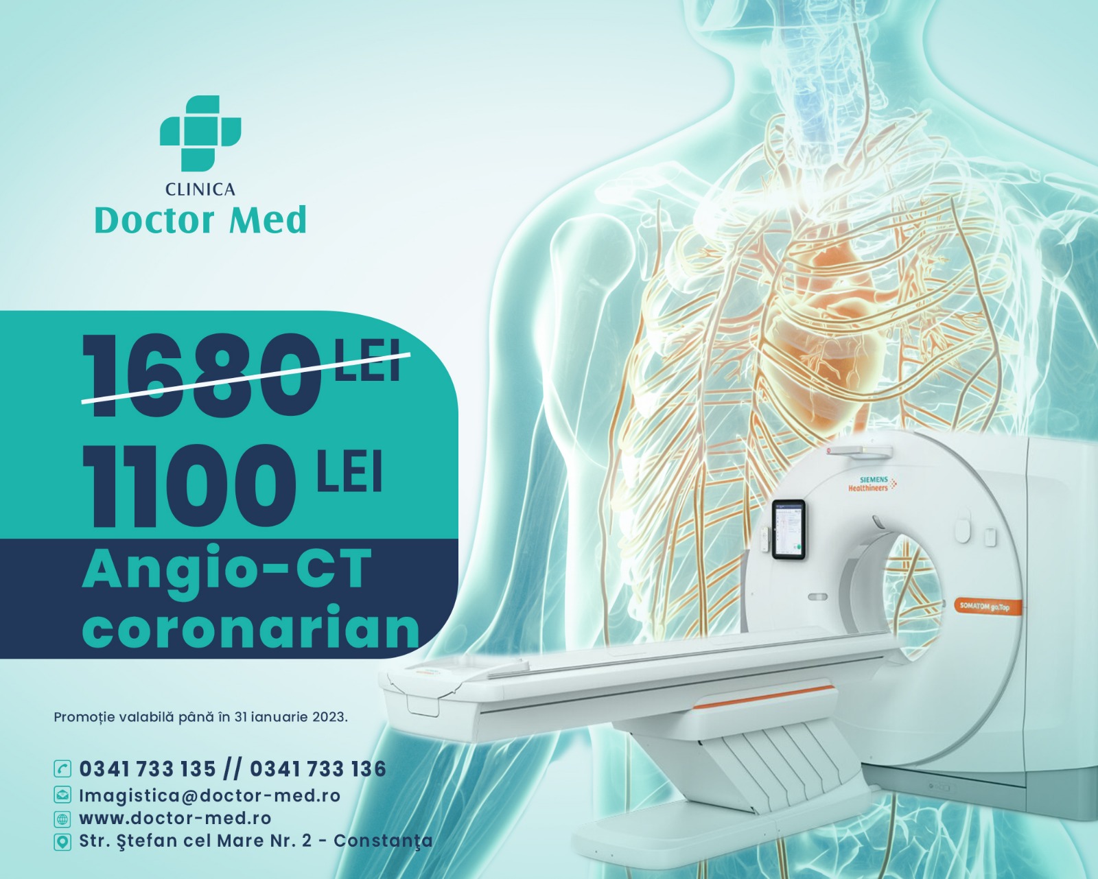 20{e901892889558ce3e836a9f629bece4fe59cb9a6e9bafb492292bfc7afa6eb0f} reducere pentru investigații CT