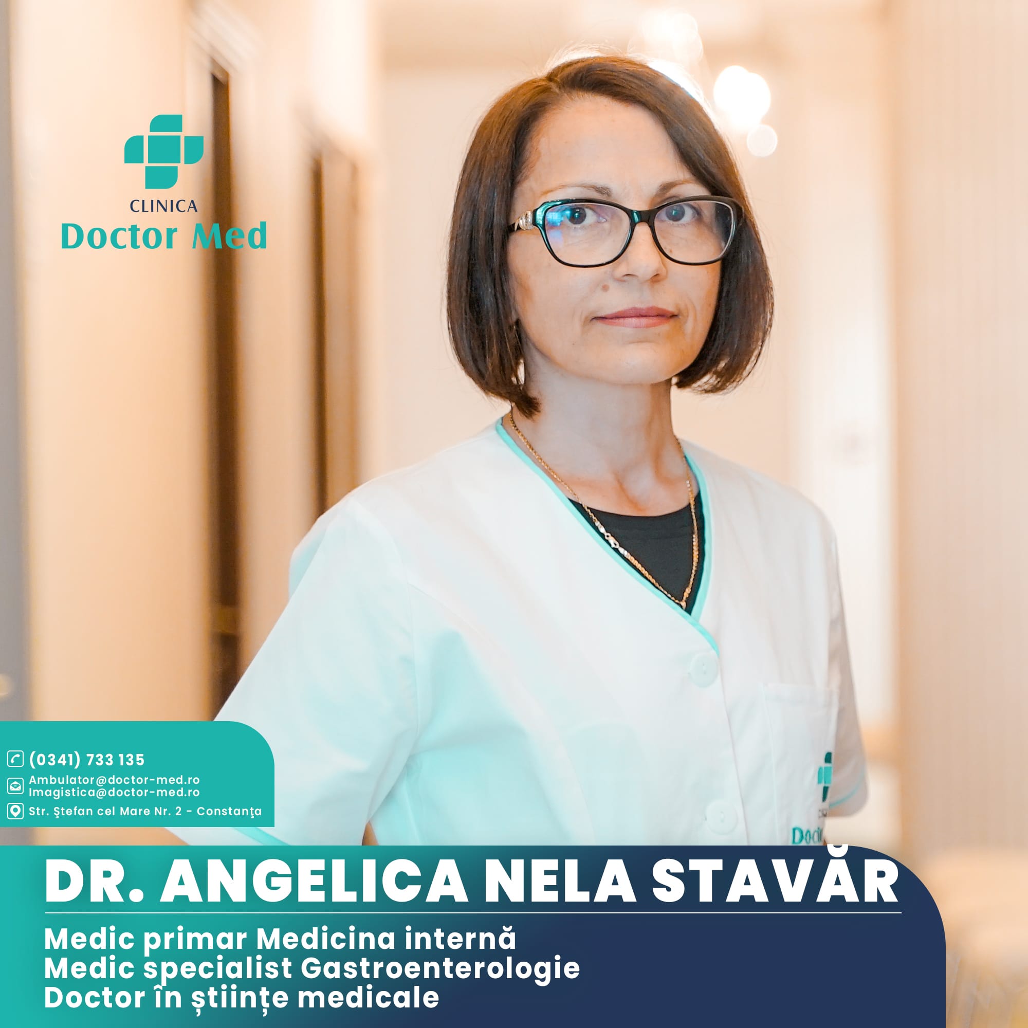 Consultații Medicină Internă și Gastroenterologie la clinica Doctor Med