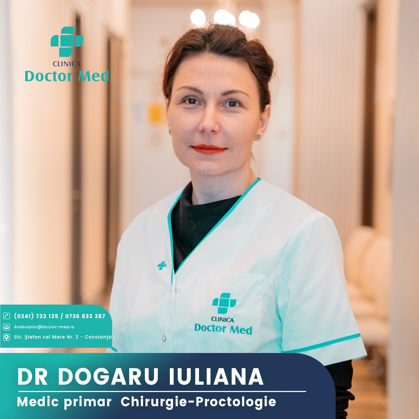 Bun venit în echipa Doctor Med: Dr Dogaru Iuliana
