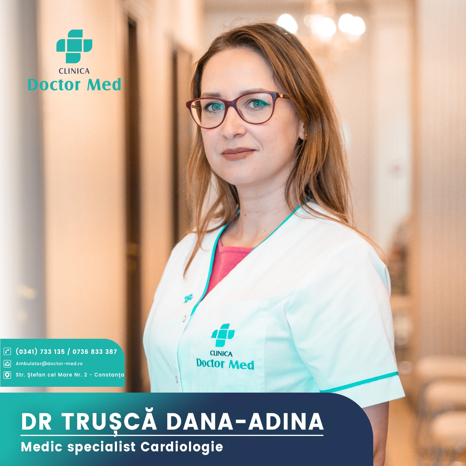 Dr. Trușcă Dana-Adina – Medic specialist cardiologie