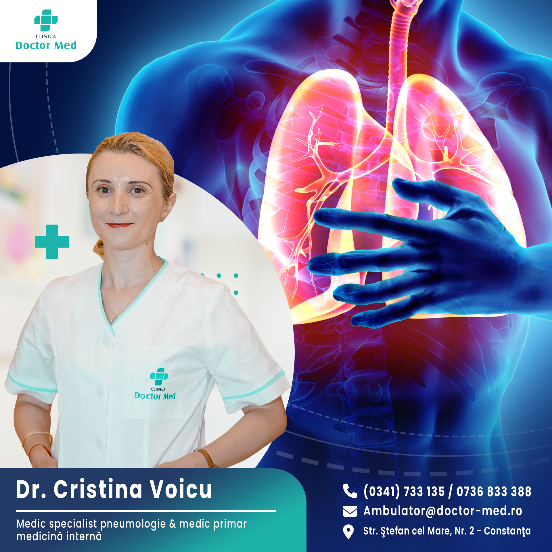 Atenție la afecțiunile pulmonare odată cu schimbarea sezonului!