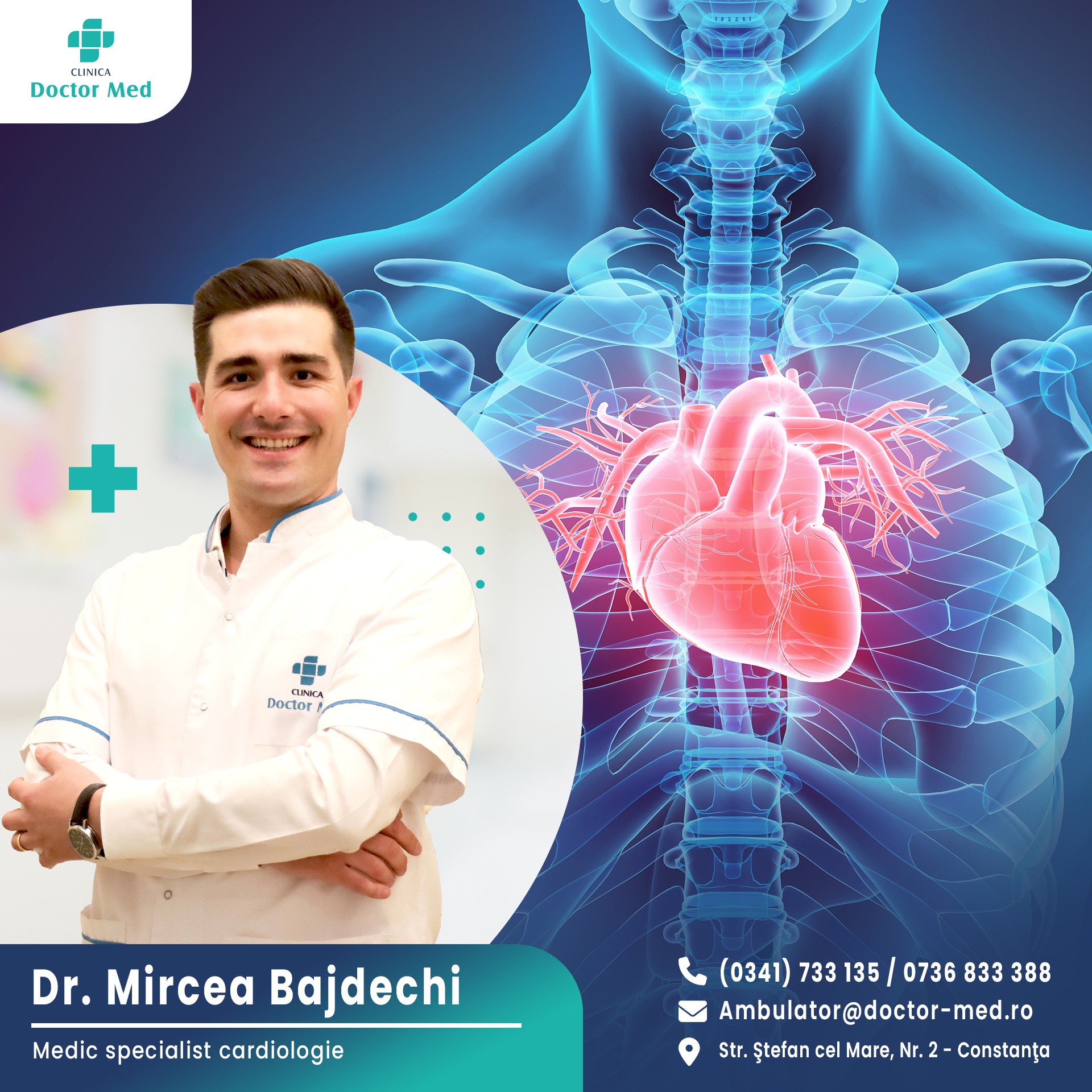 Sănătatea inimii tale începe la Clinica Doctor Med