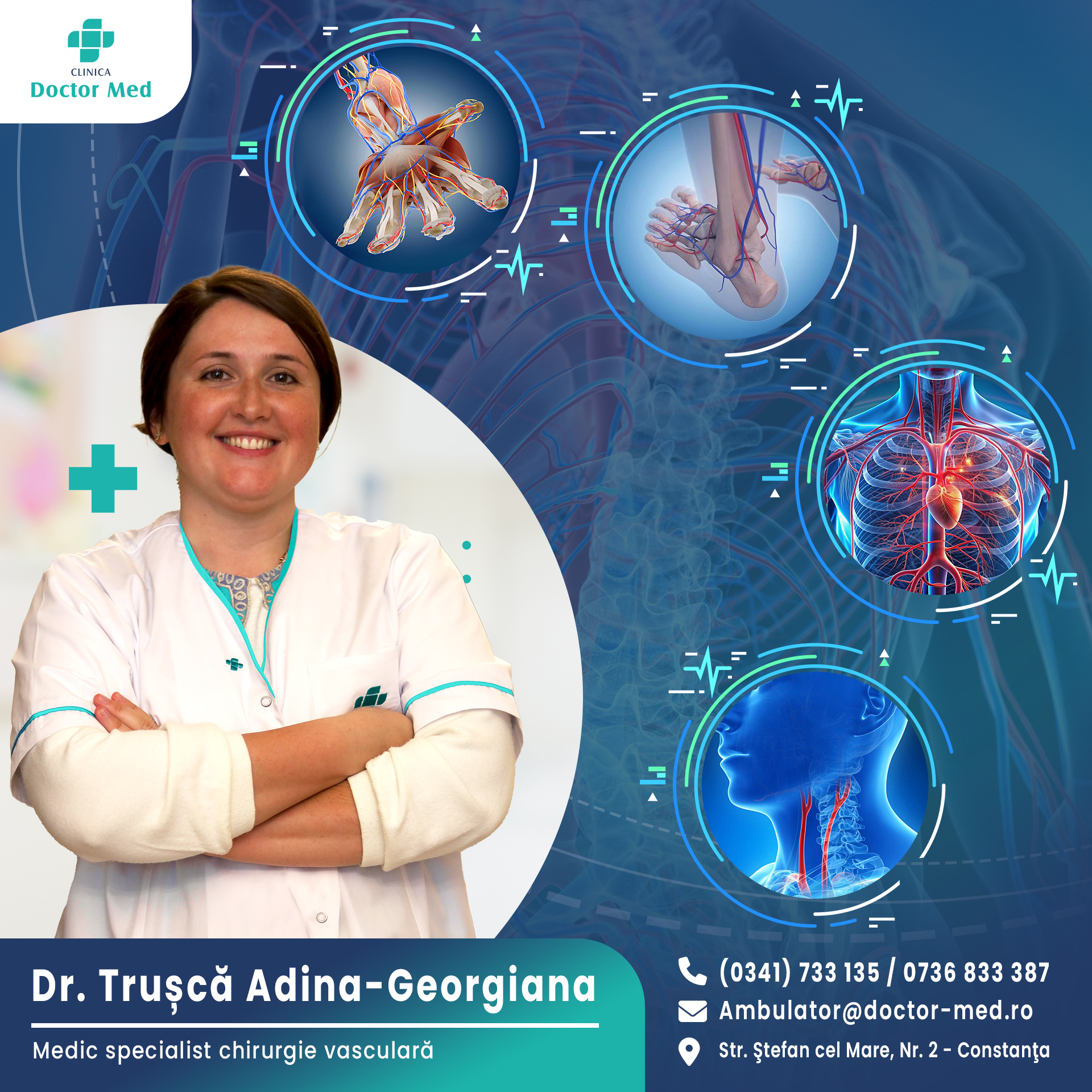 Prevenția și tratamentul afecțiunilor vasculare prin investigații specializate